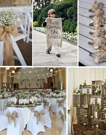 10 Burlap Backyard Wedding Ideas for 2022 Couples | Clear Wedding Invites