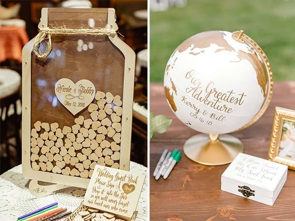 10 Unique Wedding Guest Books to Hit Your Big Day | Clear Wedding Invites