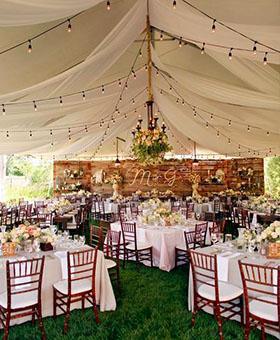 11 Amazing Tented Wedding Decoration Ideas To Wow Your Guests | Clear Wedding Invites