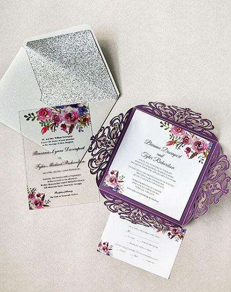 15 Unique Inexpensive Wedding Invitations Which are Wow-worty