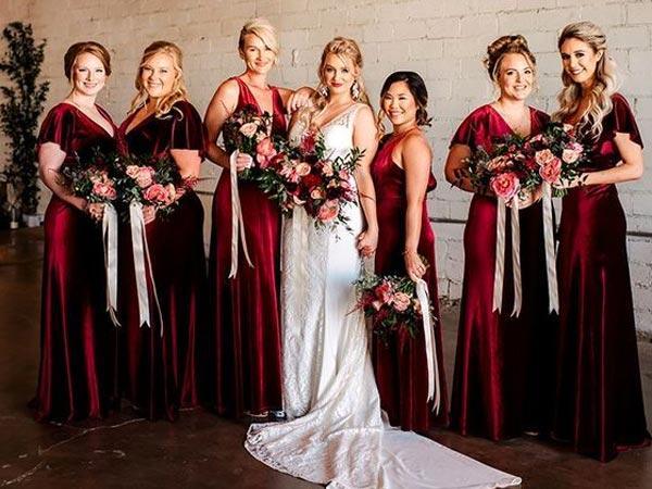 2022 Trendy Bridesmaid Dresses & Gowns Your Girls Will Love | Clear Wedding Invites