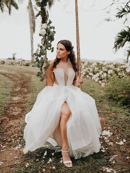 25 Stylish Swings Decoration Ideas for Backyard Wedding | Clear Wedding Invites