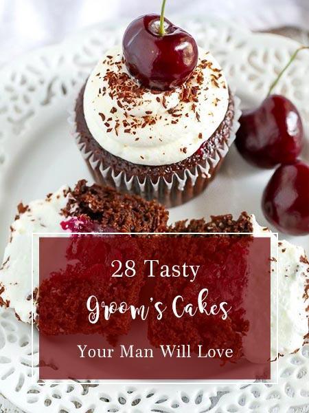 28 Tasty Groom’s Cakes Your Man Will Love | Clear Wedding Invites