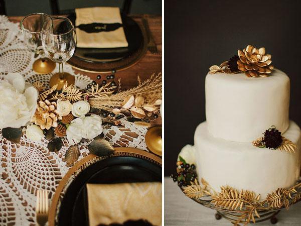 29 Luxurious Black and Gold Wedding Ideas that You Will love | Clear Wedding Invites
