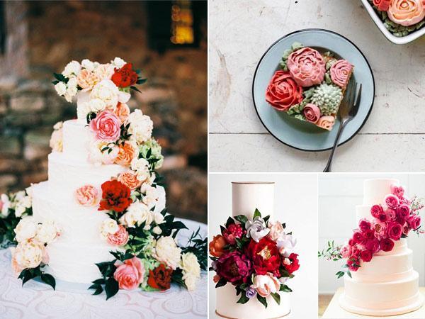 36 Eye-dropping Floral Wedding Cakes with Elegant Design | Clear Wedding Invites