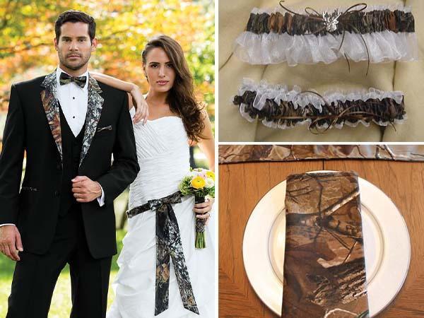 4 Ideas to Incorporate Camouflage into Your Wedding | Clear Wedding Invites