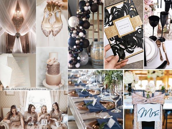 5 Fabulous Rose Gold Wedding Color Palette You’ll Fall In Love With