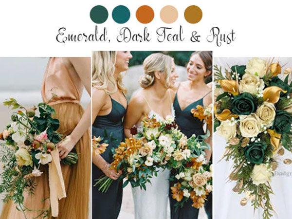 5 So Gorgeous Fall Winter Inspired Wedding Colors - Clear Wedding Invites