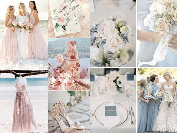 5 Summer July Wedding Ideas Featuring Romantic Pastels
