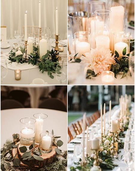 5 Atmospheric Ways to Use Candles for Your Big Day | Clear Wedding Invites