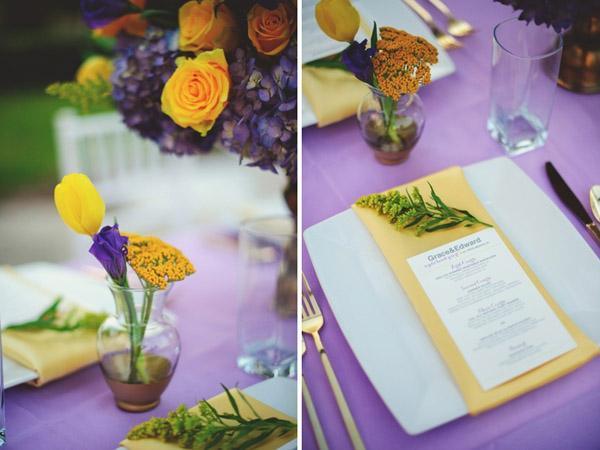 5 Enchanting and Whimsical Deep Violet Wedding Ideas | Clear Wedding Invites