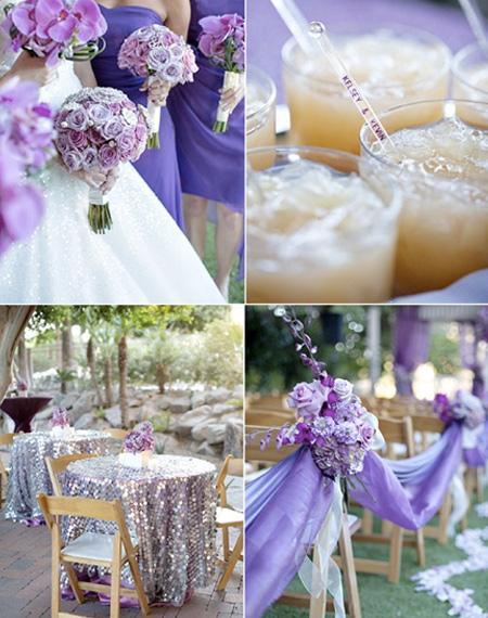 5 Enchanting Violet Wedding Ideas Inspired by Pantone | Clear Wedding Invites