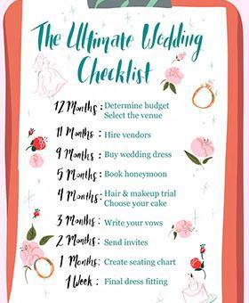 5 Useful Wedding Planning Tips through Your Whole Wedding Months | Clear Wedding Invites