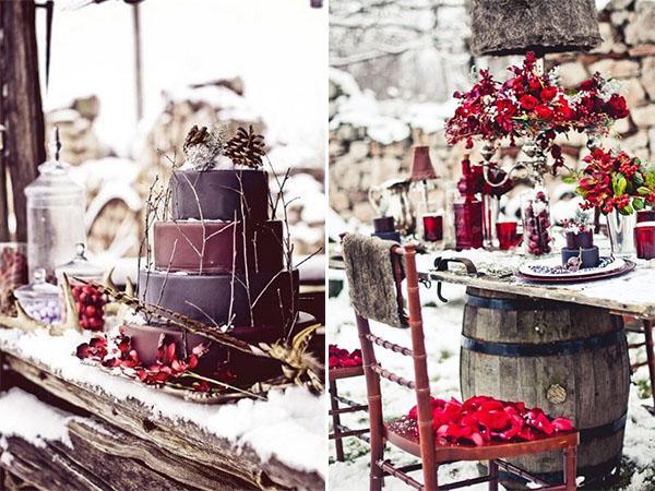 7 Beautiful Winter Wedding Color Ideas that Matches Christmas Spirits | Clear Wedding Invites