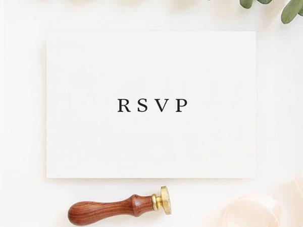 7 Best Tips to Get Wedding Guests to RSVP on Time | Clear Wedding Invites