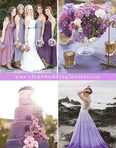 7 Eye-popping Ombre Wedding Ideas to Wow Your Guests | Clear Wedding Invites