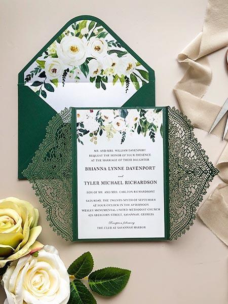 7 Refreshing Greenery Wedding Color Palette Ideas to Steal | Clear Wedding Invites