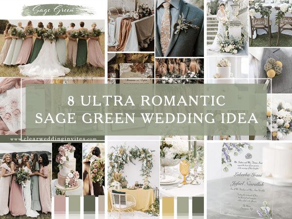 8 Ultra Sage Green Wedding Idea For 2024 Trends