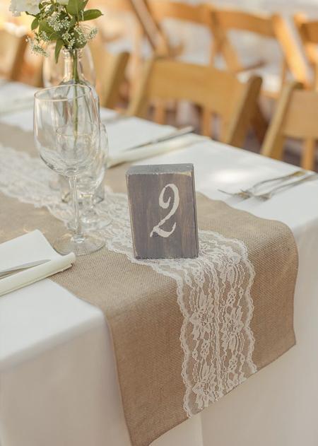 8 Country Lace Wedding Decor Ideas and Matching Invitations | Clear Wedding Invites