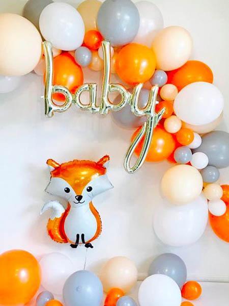8 Cute Fox Baby Shower Ideas to Welcome the Baby | Clear Wedding Invites