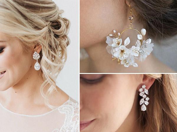 8 Delicate Bridal Earrings You Must Have - Fine Jewelry Ideas | Clear Wedding Invites