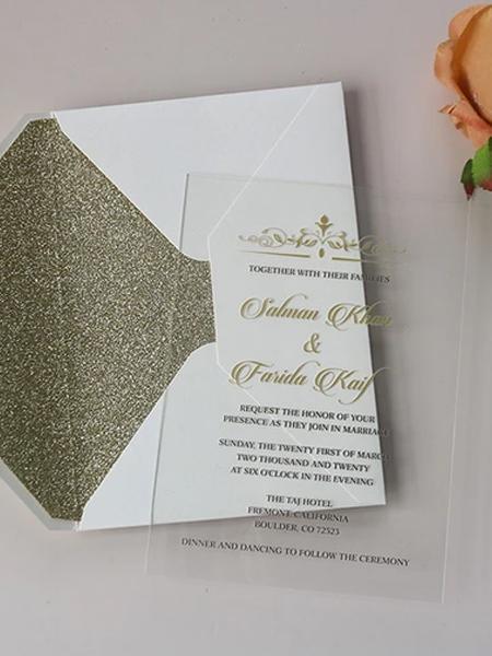 9 Simple Wedding Invitation Wording Ideas to Personalize | Clear Wedding Invites