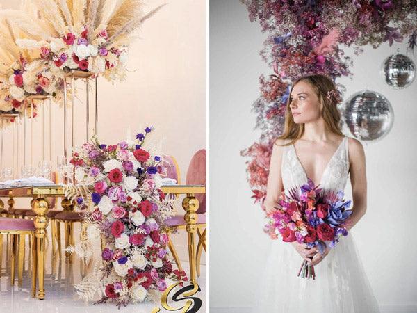 Artistic, Colourful, Botanical & Whimsical Wedding Décor Ideas