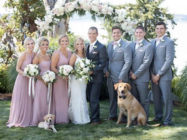 Blue and Pink Harbor Wedding Ideas for Spring Couples
