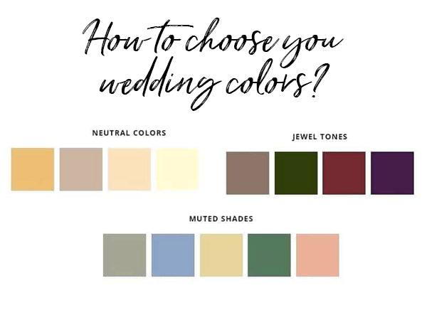 How to Pick Your Wedding Color Palette