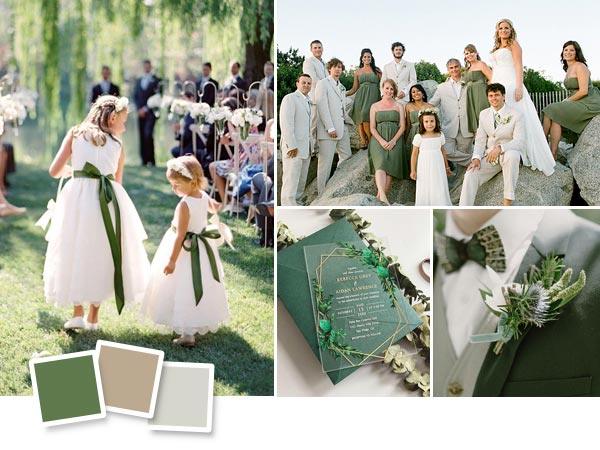 Top 7 Pretty Color Trends for Outdoor Summer Wedding