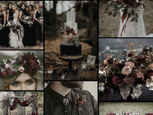Red and Black Moody Gothic Wedding theme for Your Big Day