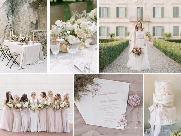 Trending Fine Art Wedding Ideas Brides Will Fall in Love with - Clear Wedding Invites