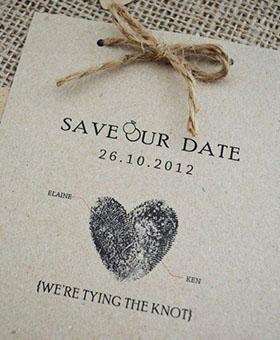 CREATIVE AND UNIQUE SAVE THE DATE IDEAS | Clear Wedding Invites