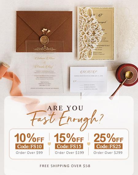 créez-vous votre faire part mariage orignal | Clear Wedding Invites