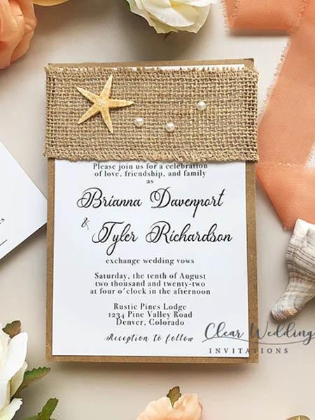 DIY Ideas for Vintage Wedding Invitations | Clear Wedding Invites