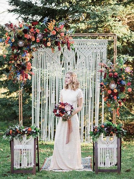DIY Unique Arches & Backdrops for Wedding Ceremony | Clear Wedding Invites