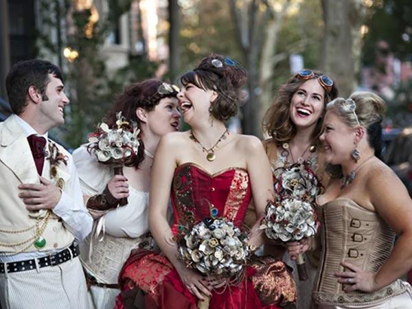 Get Inspired by Original Victorian Steampunk Weddings | Clear Wedding Invites