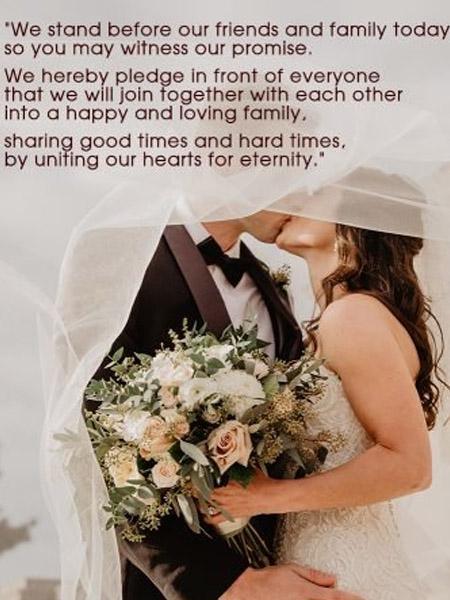 How to Write Romantic Wedding Wows | Clear Wedding Invites