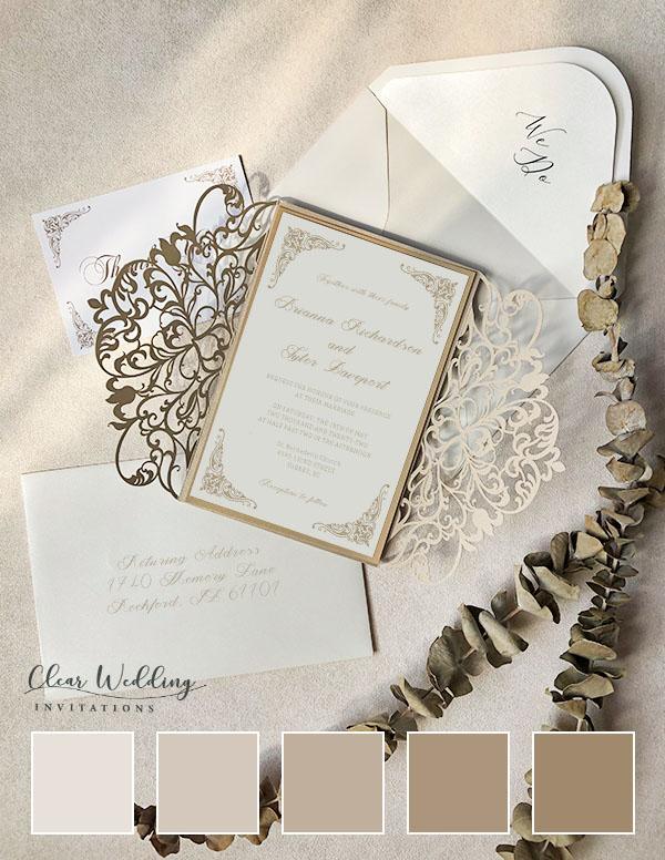Perfect Wedding Ideas and Matched Wedding Invitations for 2022 | Clear Wedding Invites