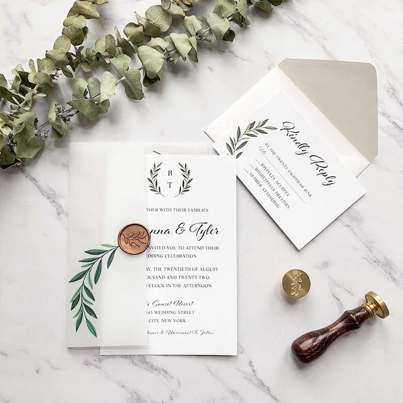 Top 20 Elegant fonts for diy or custom wedding invitations | Clear Wedding Invites