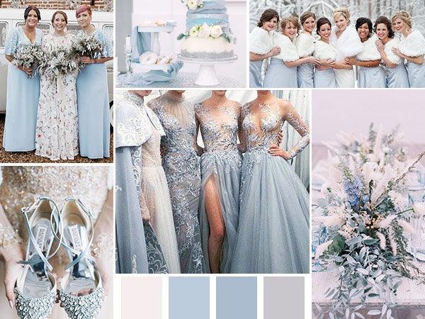 Winter Wedding Colors 2024