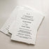 Affordable deckled edge wedding invitations CWID01