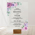 Dusty Purple, Pink and Eucalyptus Acrylic Wedding Invitation CWIA134 - Clear Wedding Invites