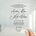 Minimalist Modern Calligraphy Wedding Invitation CWIA164