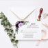 Whimsical Purple Floral Nuestra Boda Invitation Transparent Invitations CWIA142