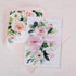 affordable romantic pink vellum wedding invitations CWIV28 - Clear Wedding Invites