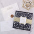 black and gold sparkle laser cut wedding invitations CWIL08