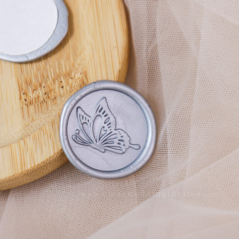 butterfly wax seal sticker for invitations/envelopes