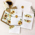 country style sunflower vellum wedding invitations CWIV25