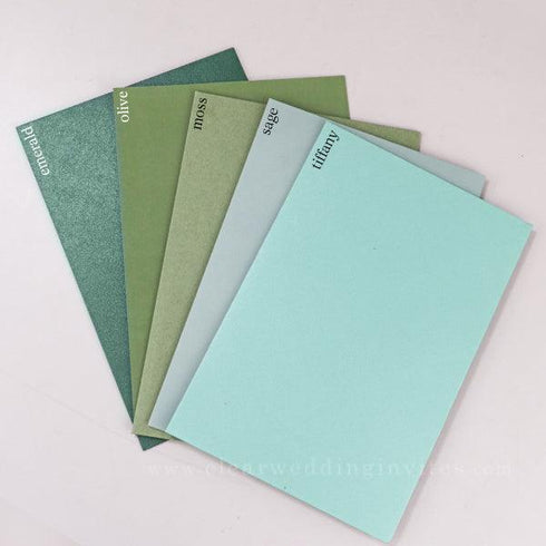 optional 250GSM thick envelopes for 5"x7" invitations CWIE250